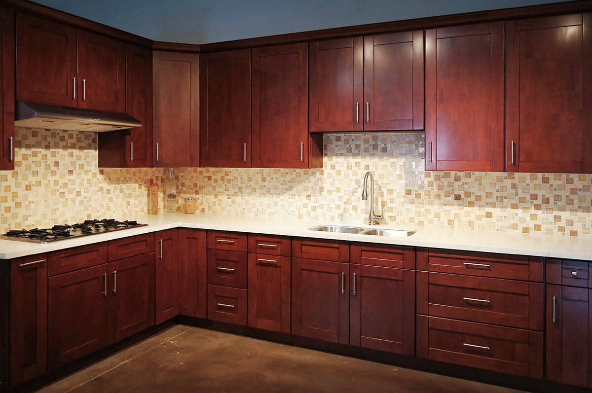  Mahogany  Shaker RTA Cabinets  Cabinet  City Kitchen and Bath